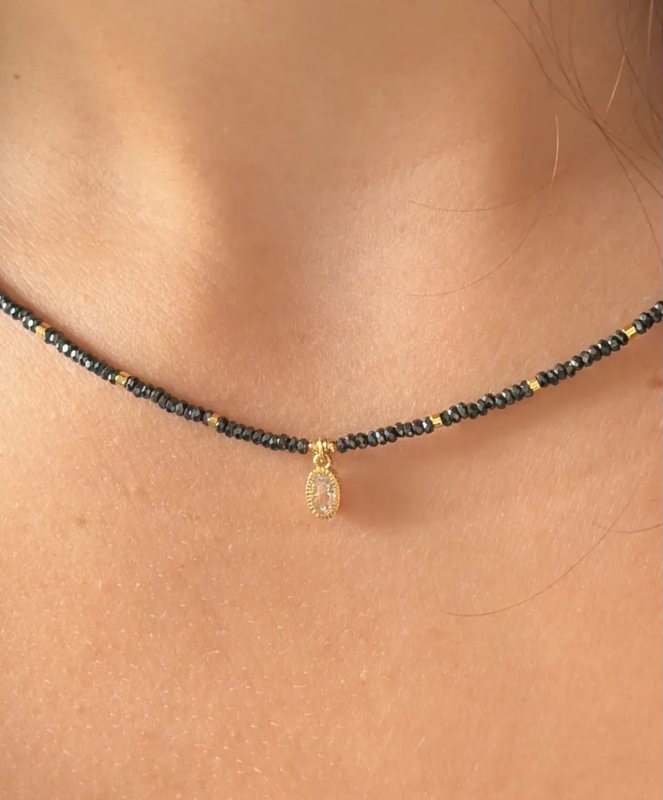 Collar Pirita con Colgante 2