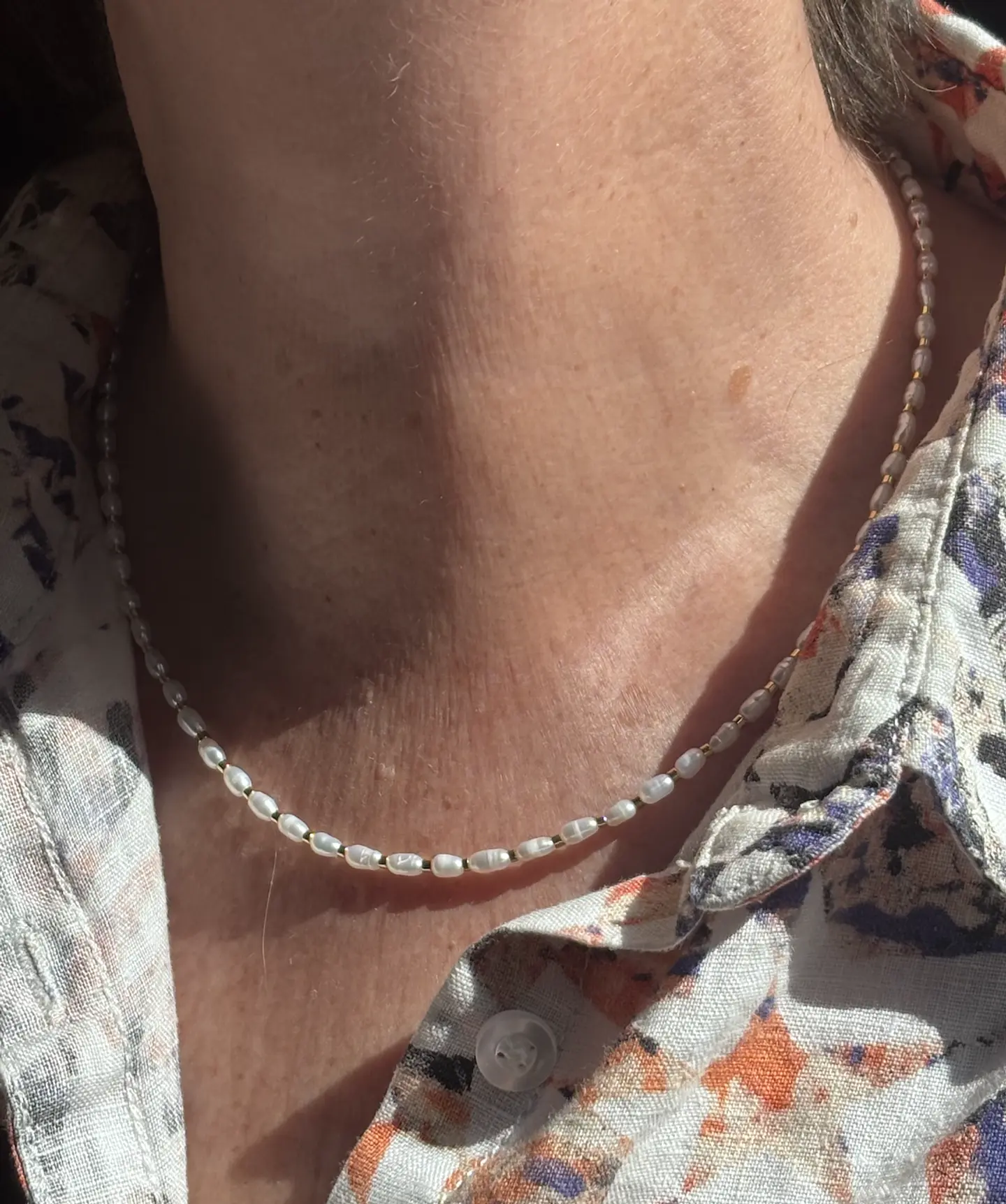 Collar Corto Perlas 1