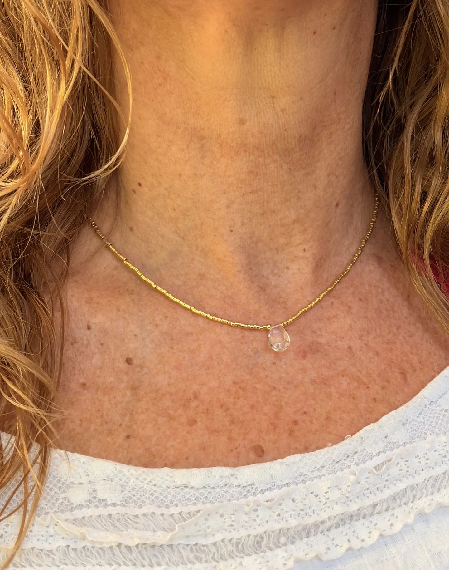 Collar Cuarzo Transparente 2