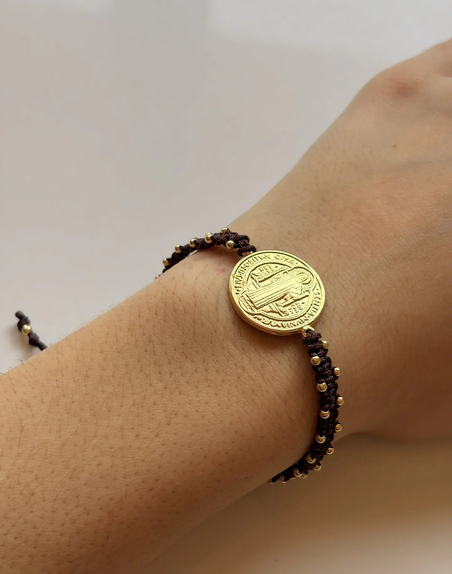 Pulsera San Benito Café 1