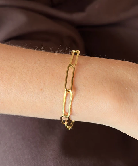 Pulsera Eslabones Oro
