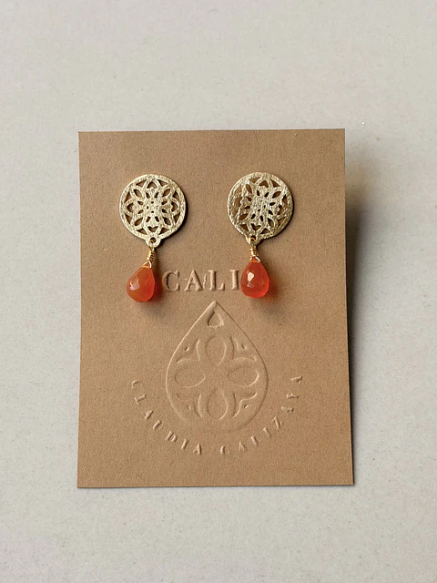Aros Piedra Naranja