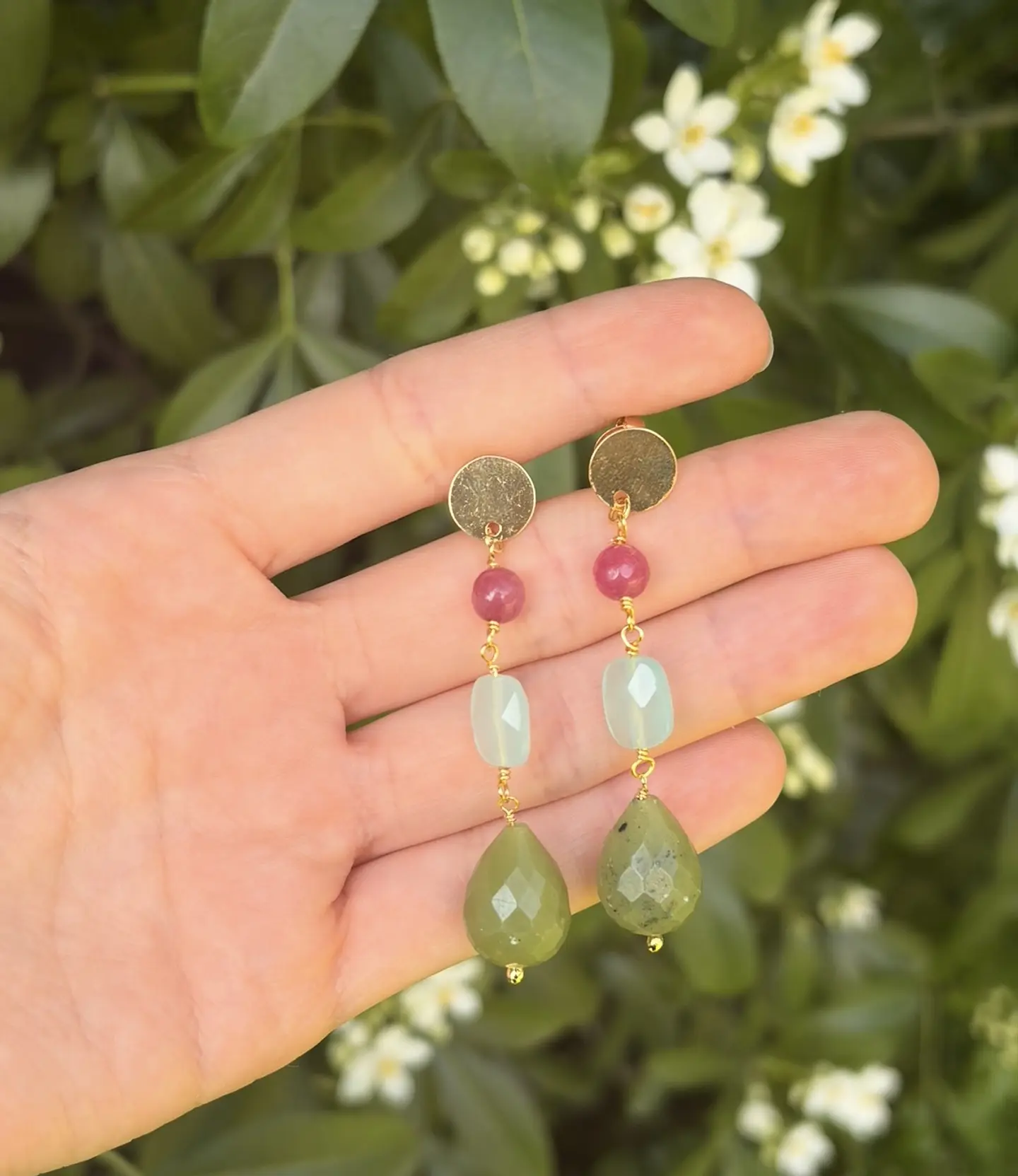 Aros Piedras Colores I 2
