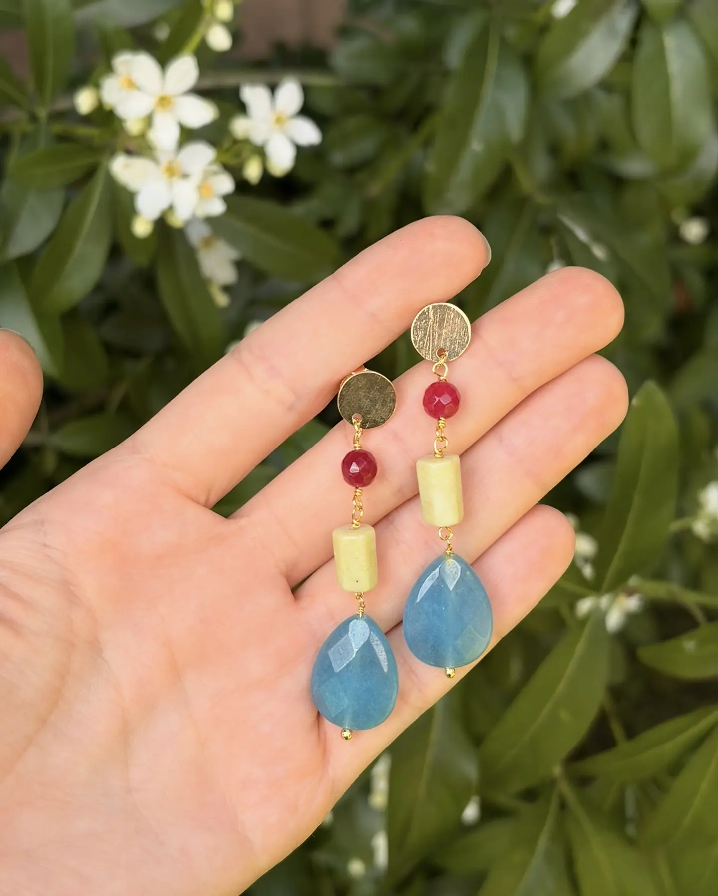 Aros Piedras Colores IV 1