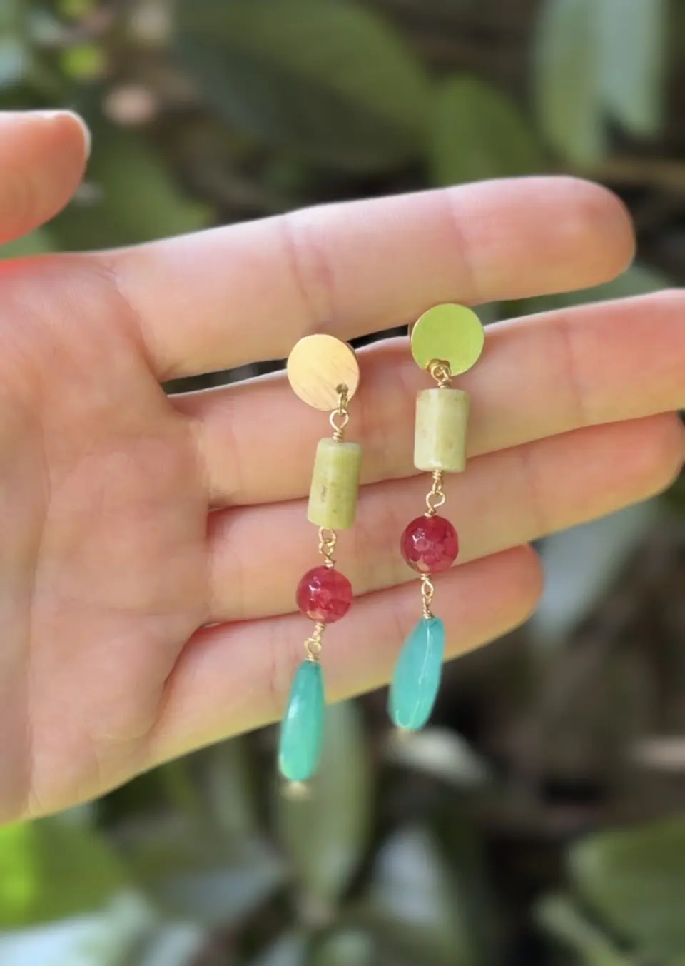 Aros Piedras Colores VI 1