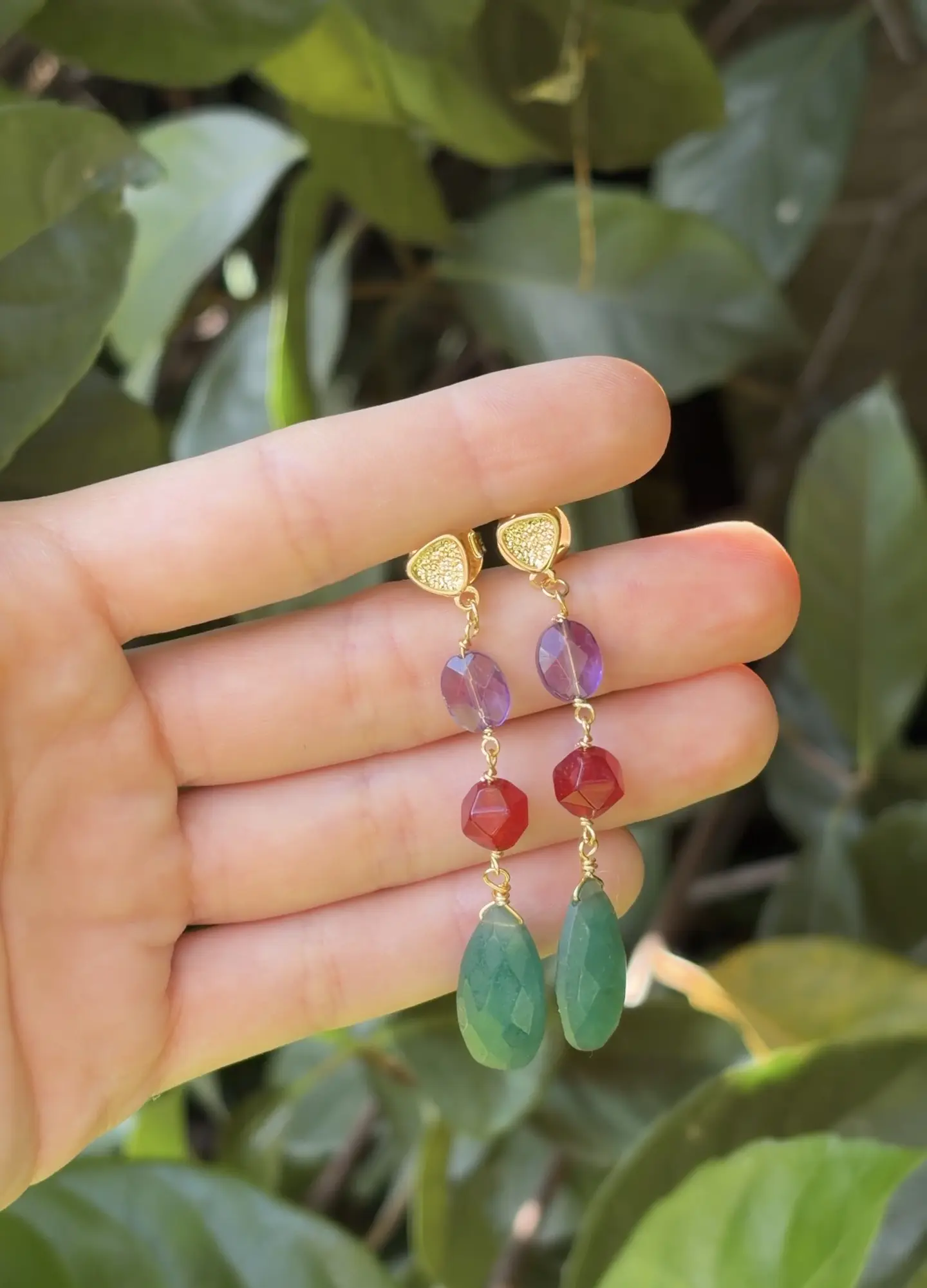 Aros Piedras Colores VII 1