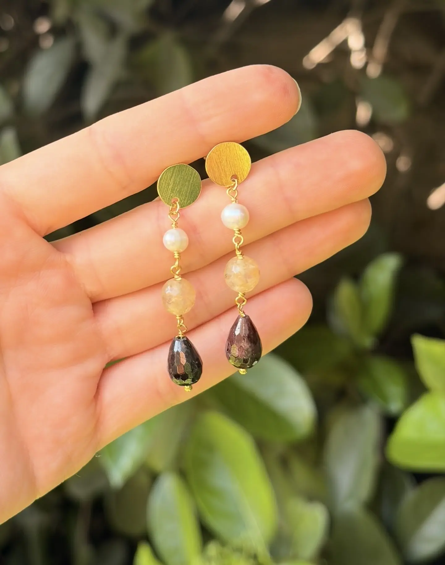 Aros Piedras Colores IX 1