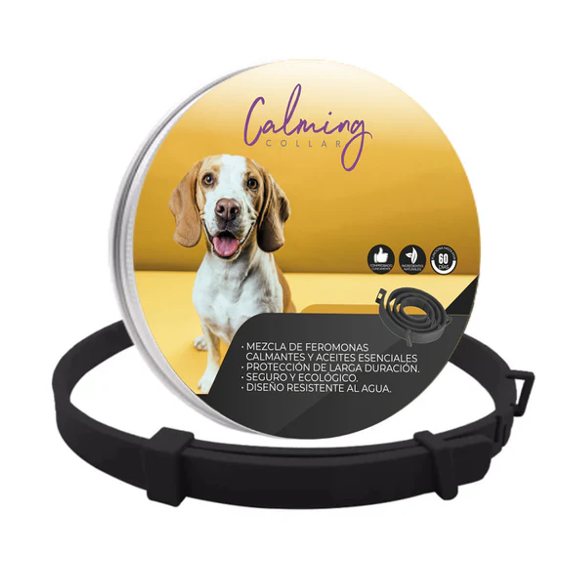 Calming Collar Perro - NEGRO 1