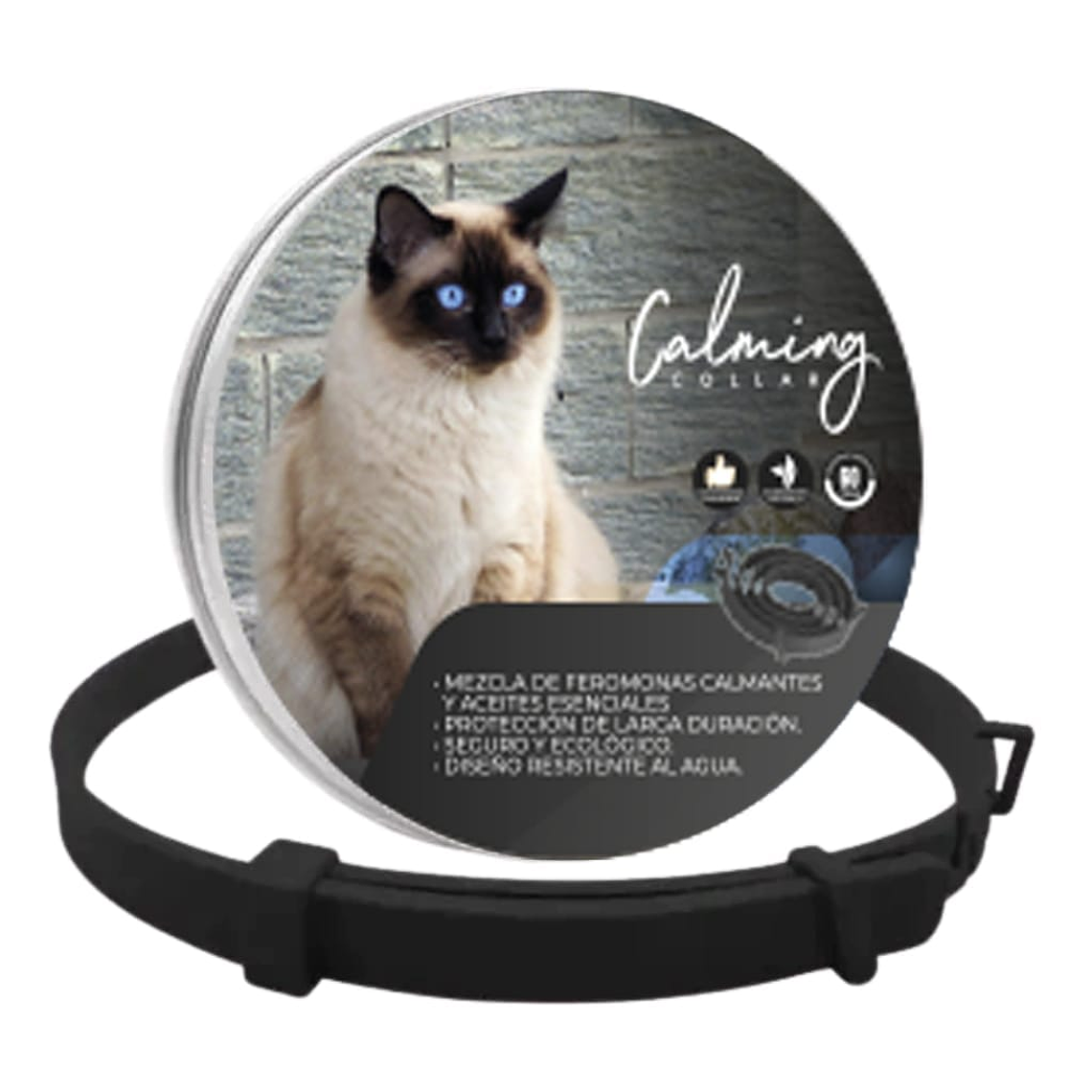 Calming Collar Gato - NEGRO 1