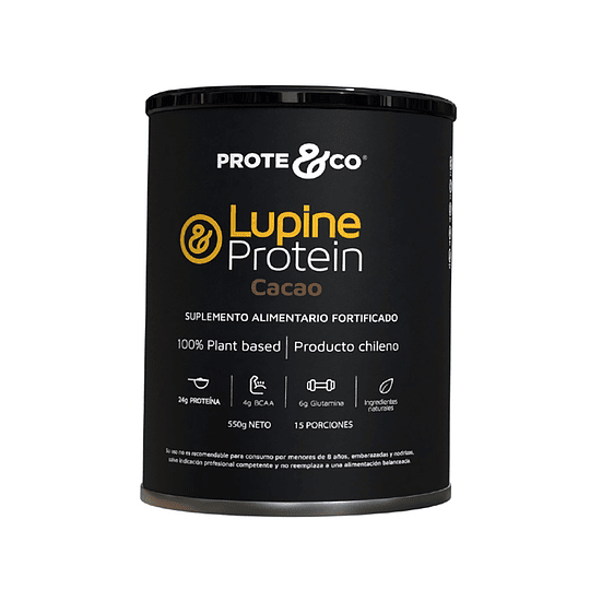 Lupino Proteina Cacao 500 gr - Prote&Co