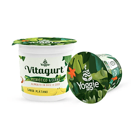 Yogur vegetal Vitagurt Plátano 140 gr - Yoggie