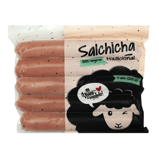 Salchicha tradicional 200 gr - No vives de ensalada