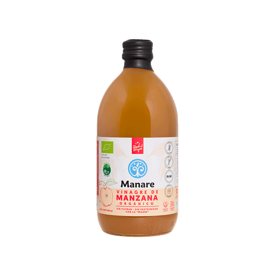 Vinagre de Manzana Orgánico 500 ml - Manare
