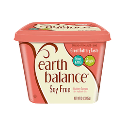 Mantequilla vegetal libre de soya 454 gr - Earth balance