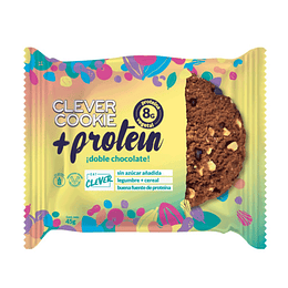 Galletón protein doble chocolate 45 gr - Eat Clever