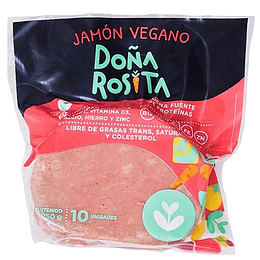 Jamón vegano 250 gr - Doña Rosita