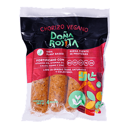 Chorizo vegetal 260 gr - Doña Rosita
