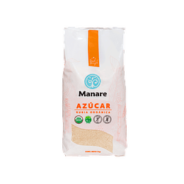 Azúcar rubia orgánica 1 kg - Manare