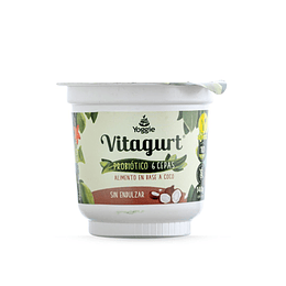 Yogur vegetal Vitagurt coco natural 140 gr - Yoggie