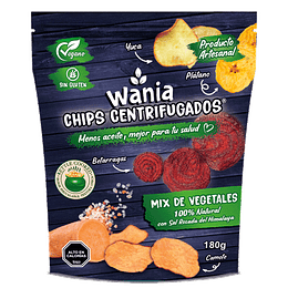 Mix de vegetales chips 180 gr - Wania