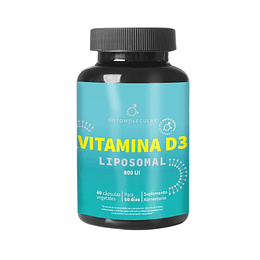 Vitamina D3 Liposomal 800UI 60 capsulas - Ortomolecular