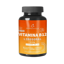 Vitamina B12 liposomal 60 cápsulas - Ortomolecular