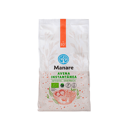 Avena integral instantánea orgánica 750 gr - Manare