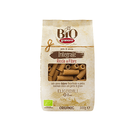 Pasta elicoidali integral orgánica 500 gr - Granoro