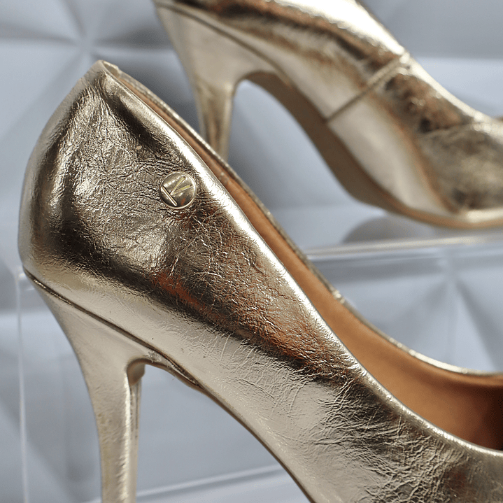 Stiletto metalizado vizzano 8