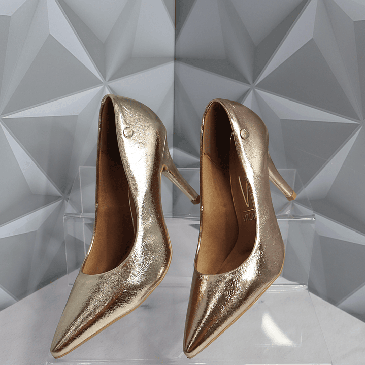 Stiletto metalizado vizzano 10