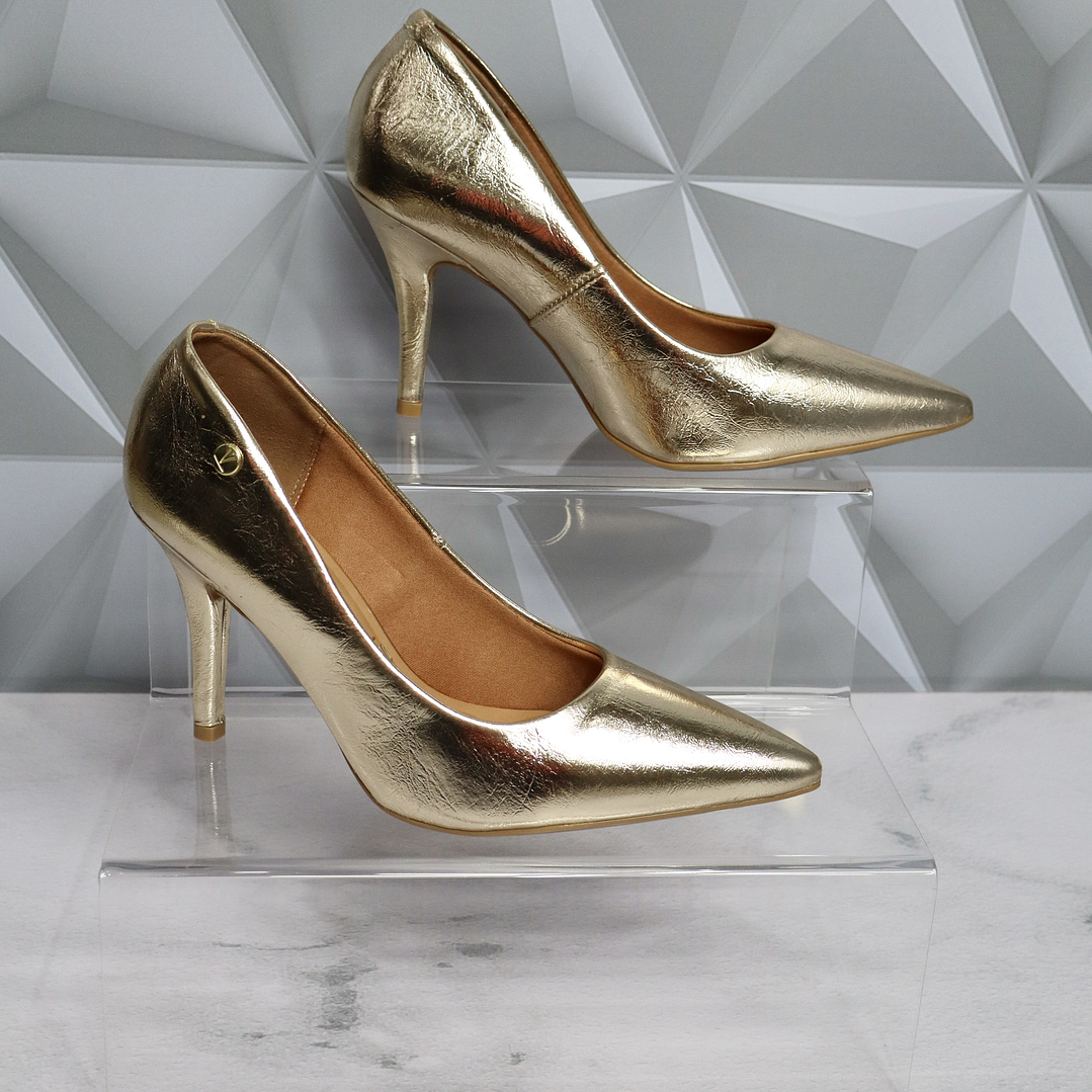 Stiletto metalizado vizzano 14