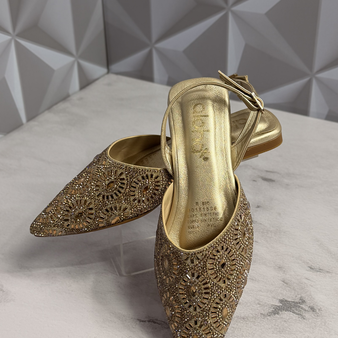 Baleta pedrería dorada 2