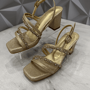 Sandalia Golden Elegance