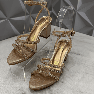 Sandalia Rose Gold Elegance