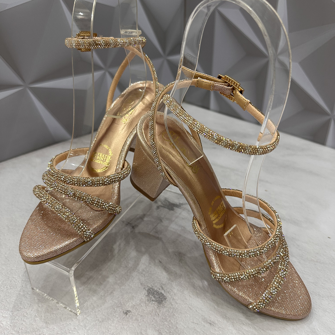 Sandalia Rose Gold Elegance 3