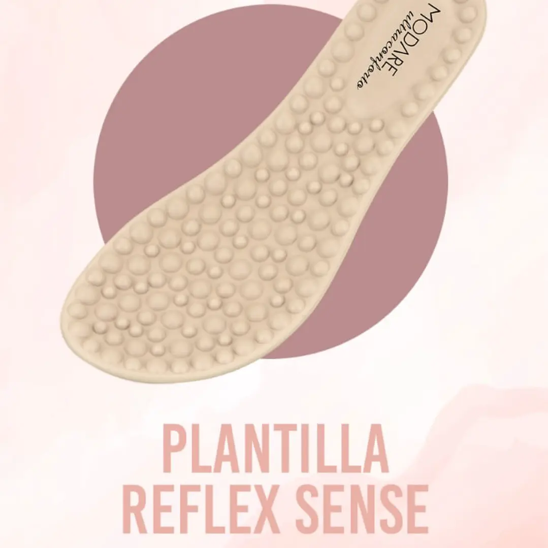 SANDALIA NUDE DE CORREAS EN VELCRO MODARE 4