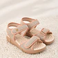 SANDALIA NUDE DE CORREAS EN VELCRO MODARE - Miniatura 8
