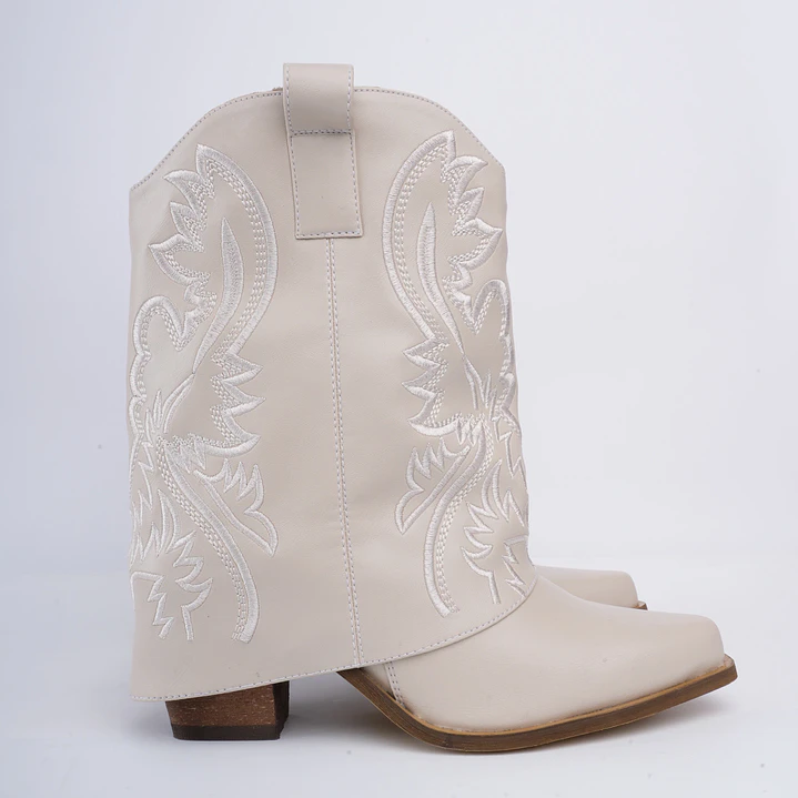BOTA TEXANA BEIGE 3