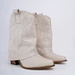 BOTA TEXANA BEIGE - Miniatura 1