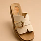 Sandalia sueca Teresa beige  - Miniatura 3