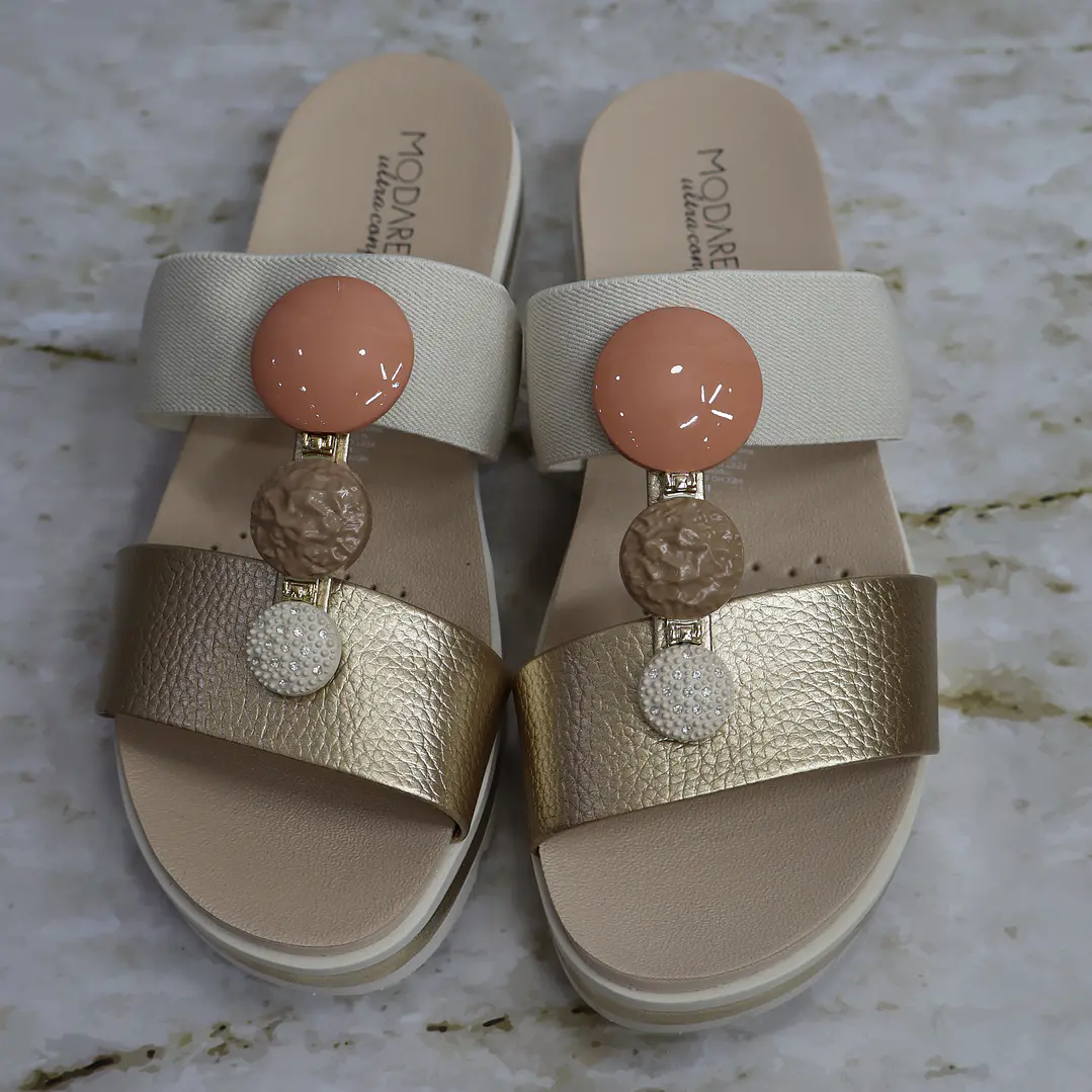 Sandalia talco x oro referencia Eliana  1