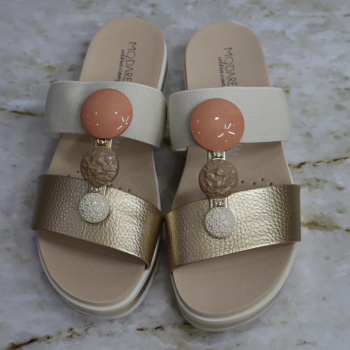Sandalia talco x oro referencia Eliana  1