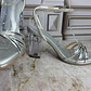  SANDALIA PLATA PARA CÓCTEL REFERENCIA CINDERELLA  - miniatura 8