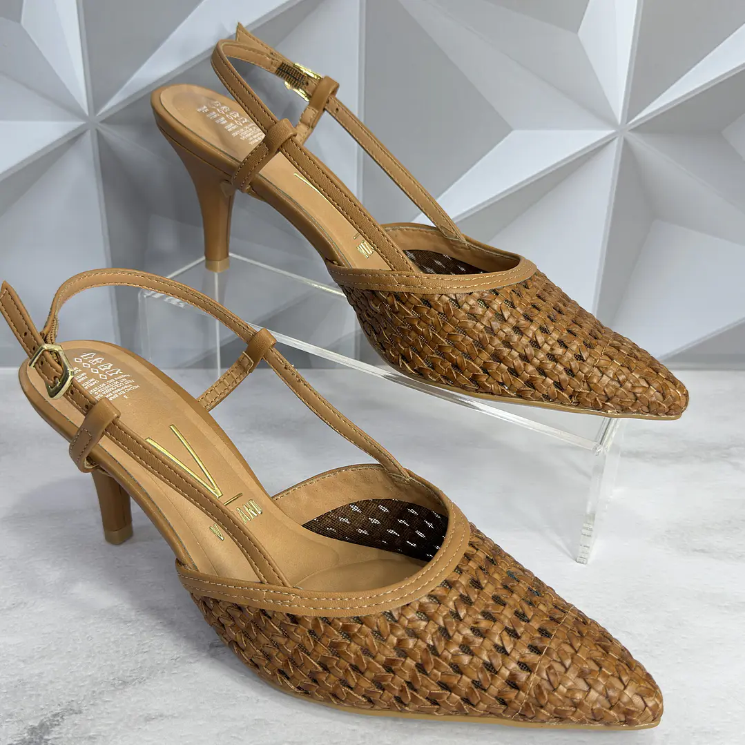 STILETTO TEJIDO MIEL VIZZANO  1