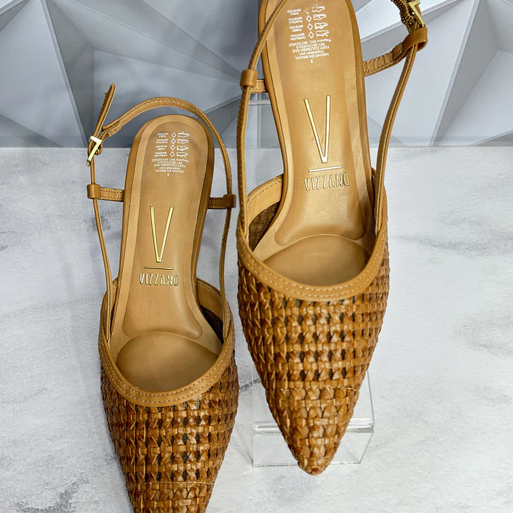 STILETTO TEJIDO MIEL VIZZANO  2
