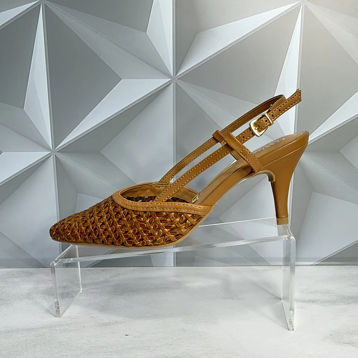 STILETTO TEJIDO MIEL VIZZANO  5