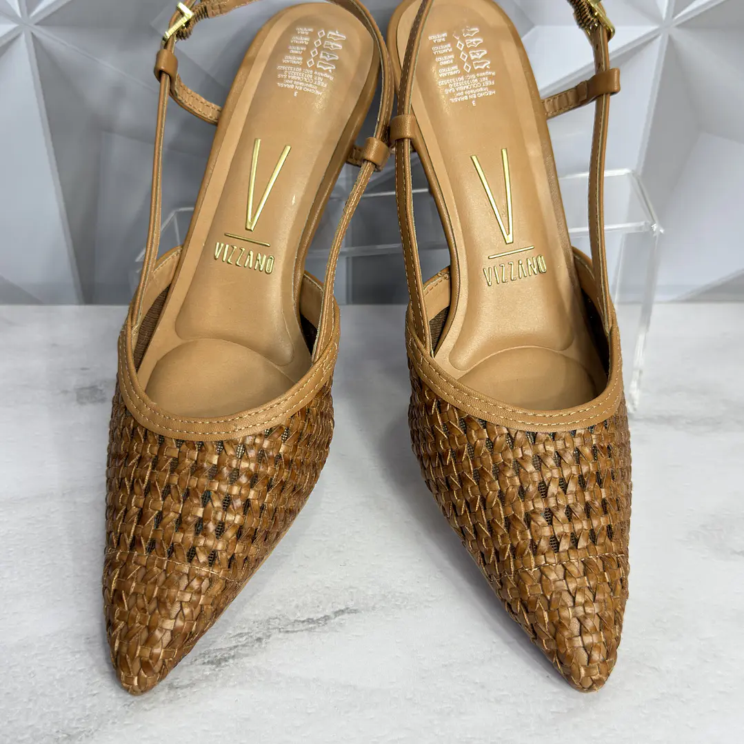 STILETTO TEJIDO MIEL VIZZANO  6