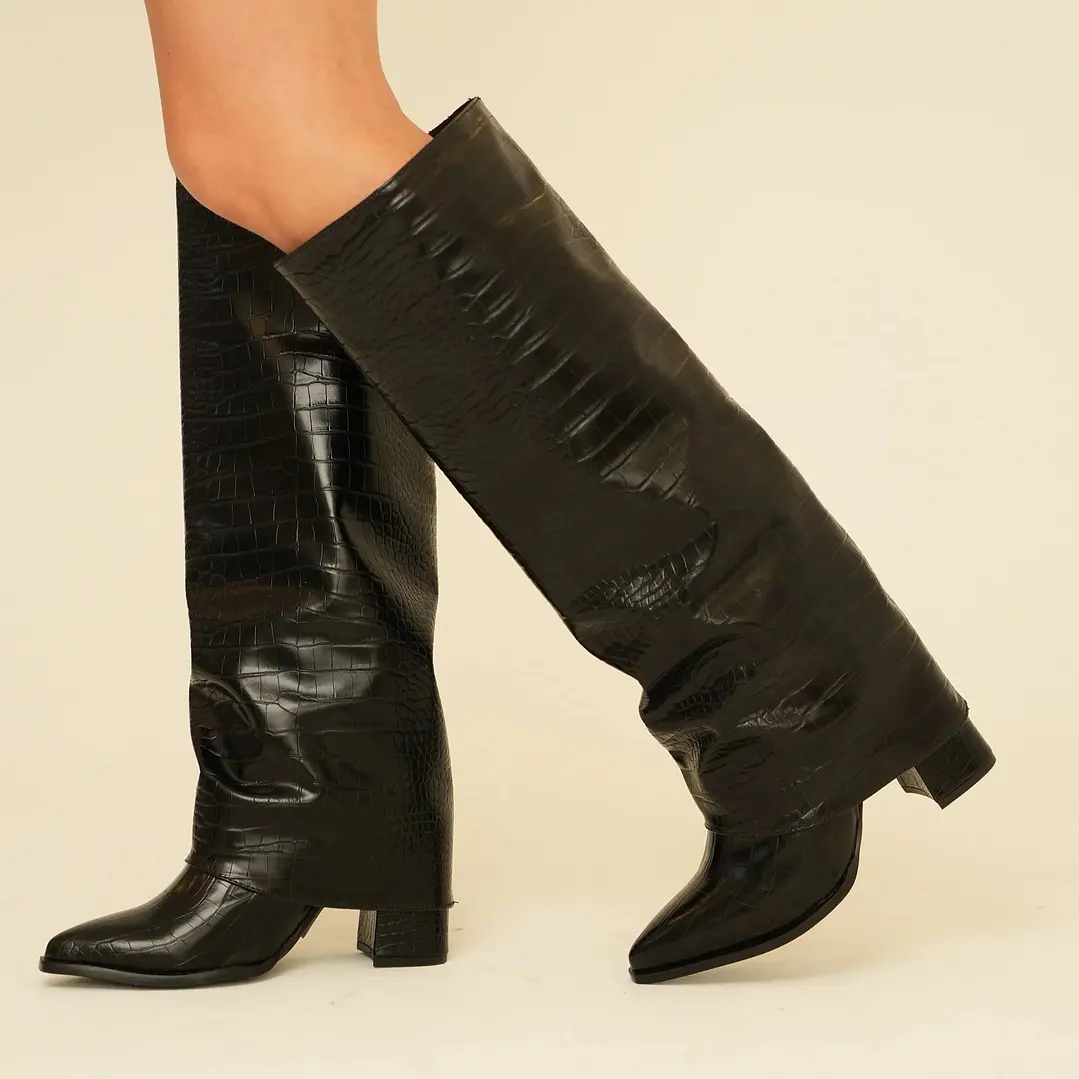 BOTAS LADY NEGRAS  1