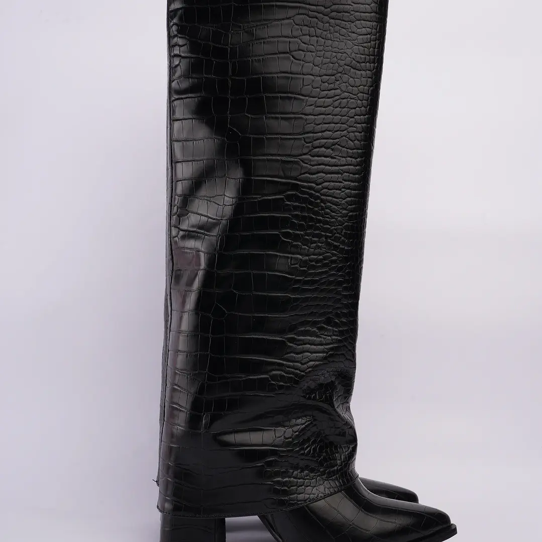 BOTAS LADY NEGRAS  5