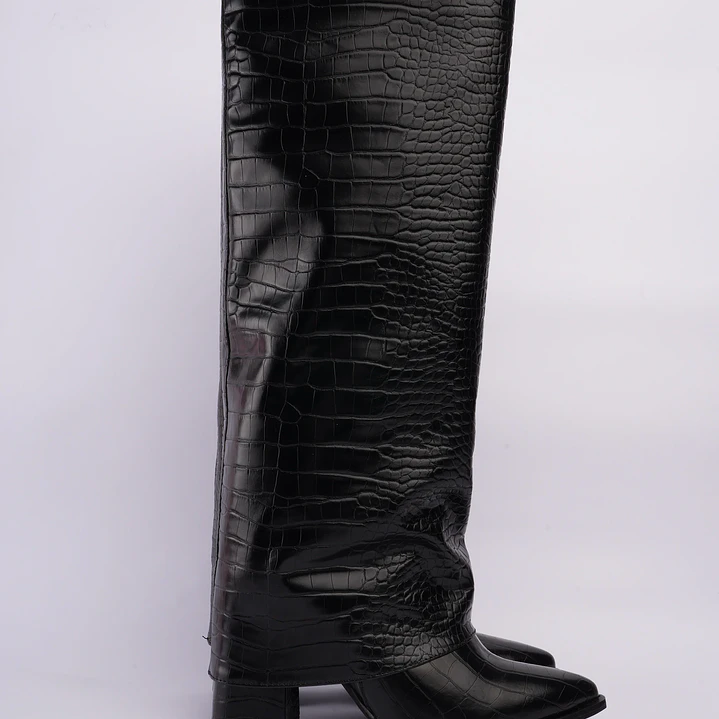 BOTAS LADY NEGRAS  5